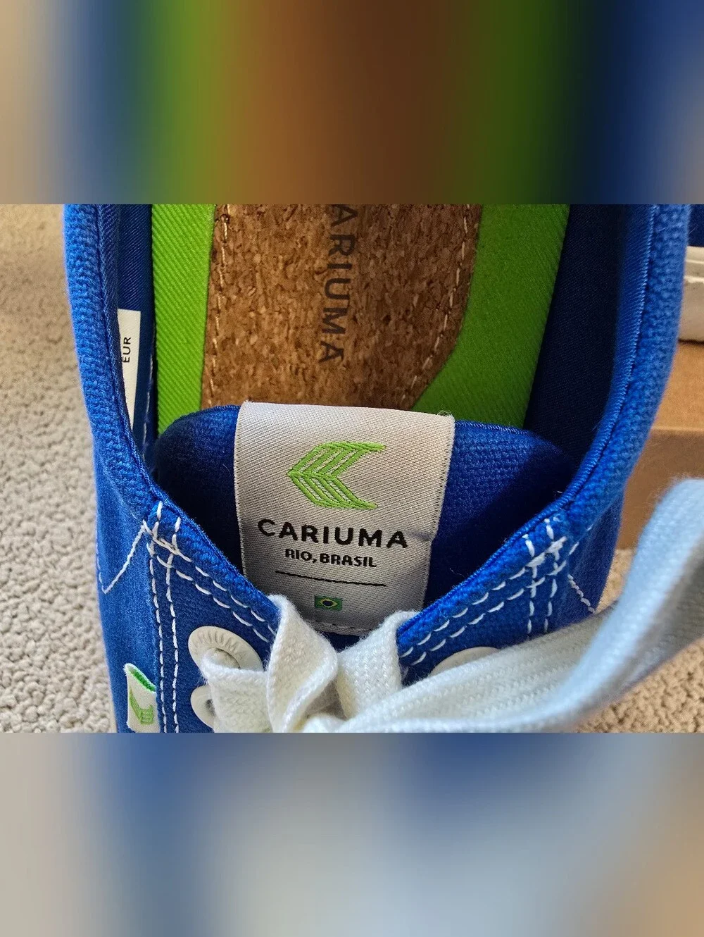 Cariuma OCA unisex Low Classic Blue Sneakers